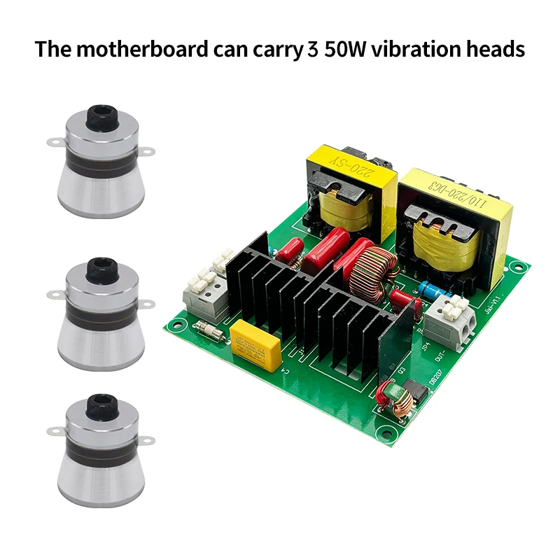 

FanYingSonic 40KHz 150W Ultrasonic Cleaner PCB Driver Boards Circuit Board Kit With Transducer For Car Washer Washing Machine