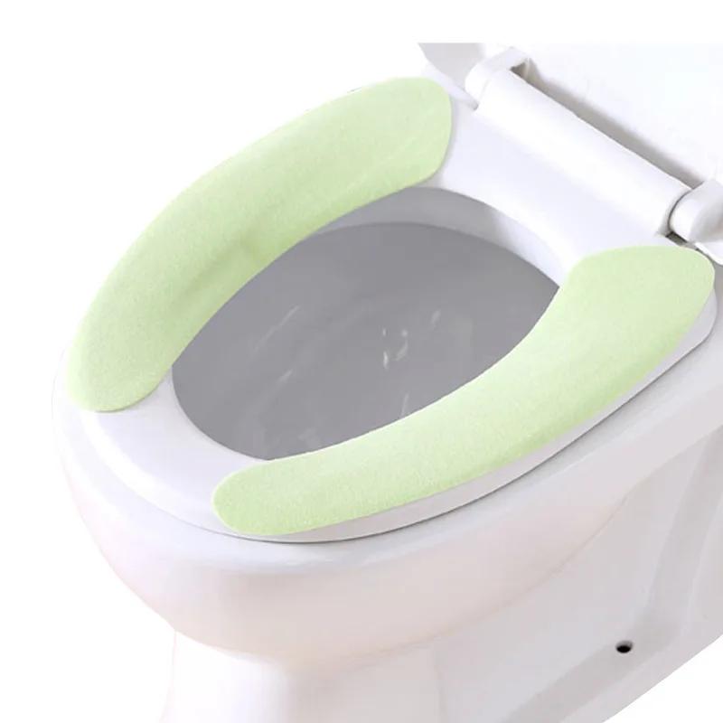 Four Seasons Universal Toilet Seat Washables Kids Toilet Training Seat Cover Cute Cartoon Adhesive Waterproof Toilet Seat Pads