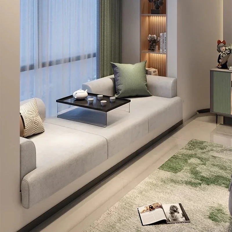 bay window mat, modern simplicity, bedroom window sill, light luxury, tatami seat cushion