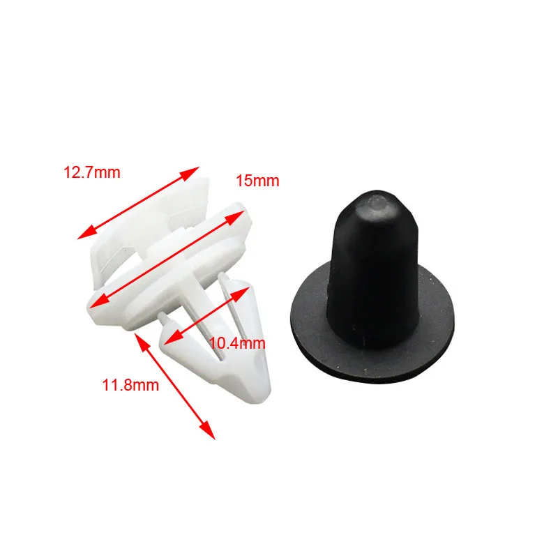 Rocker Scuff Protection Wheel Opening Molding Retainer Clip For Vw Begle Passat Scirocco Sharan Tiguan Touareg Auveco Dorman