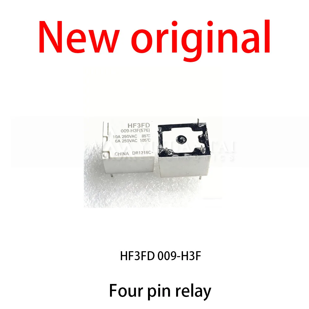 

10Pcs/Lot New original HF3FD 009-H3F Four pin relay