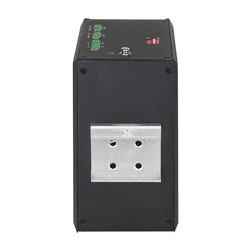 Rail type unmanaged industrial Ethernet switch fanless cooling