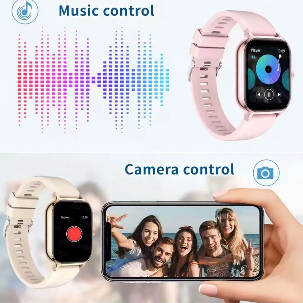 1.83 شاشة كاملة Smartwatches الهاتف الرد على المكالمات متعدد الرياضة رسالة تذكير عرض مناسبة للرجال والنساء موضة 2026 جديد #4