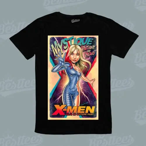 Men/Women/ Funny Mystique X-man superhero Best Movie Tee T-Shirt