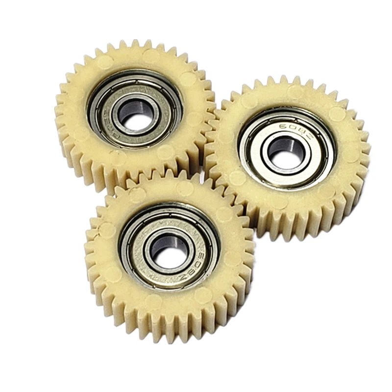 3Piecs/Lot Diameter:38mm 36T Electric Vehicle Double Level Bearing Nylon Gear