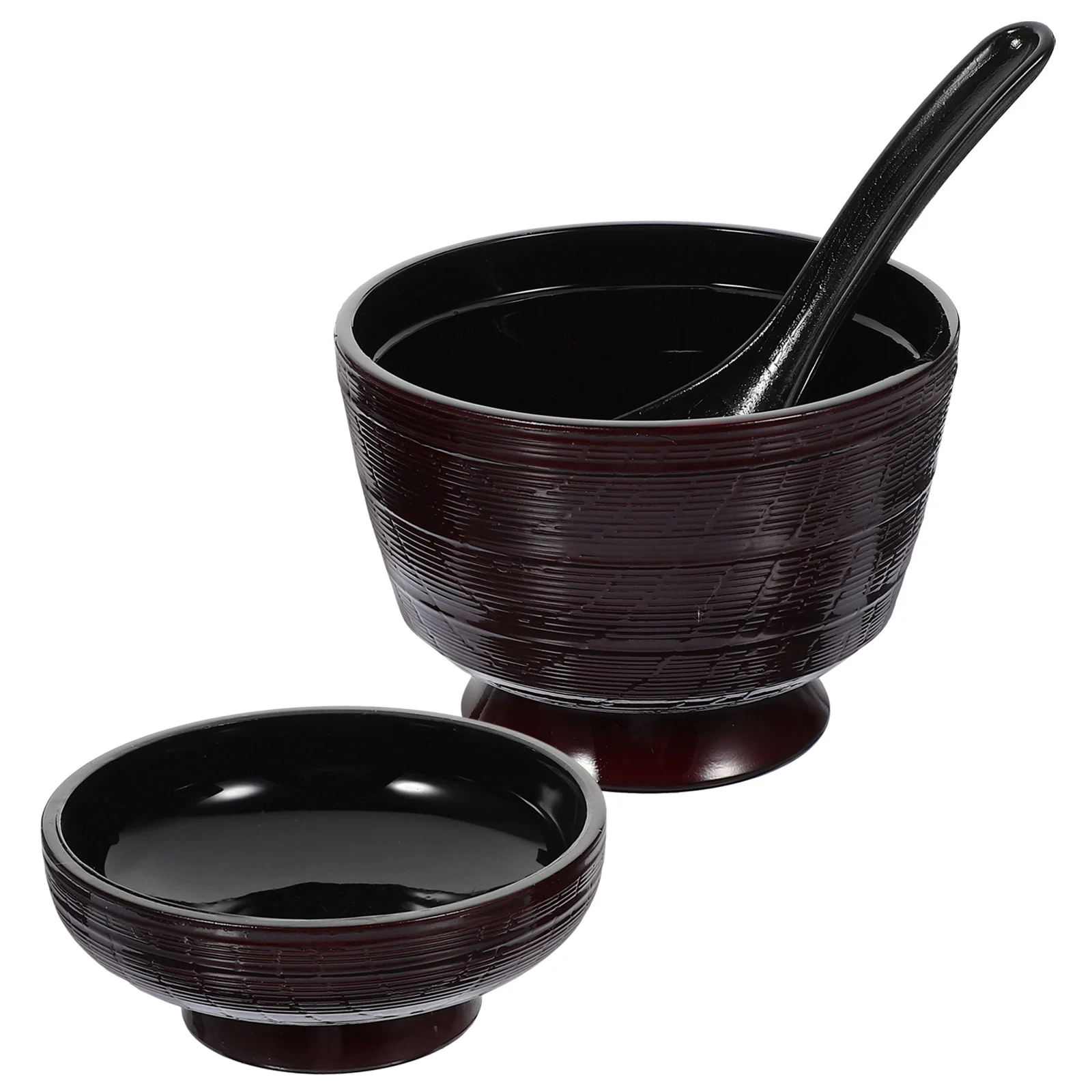 

Miso Soup Bowl Rice Bowls Lidded Japanese Traditional with Lids Food Containers