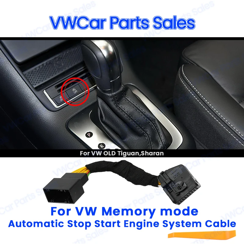 

For VW Old Tiguan Automatic Stop Start Engine System Shutdown Device Control Sensor Plug Memory mode Plug and Play Auto Parts