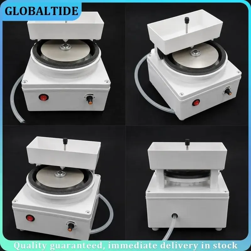 800W 48V Electric Diamond Flat Grinder Portable Water Cooled Lapidary Sharpener Wet Grinding Machine for Stone Glass Metal