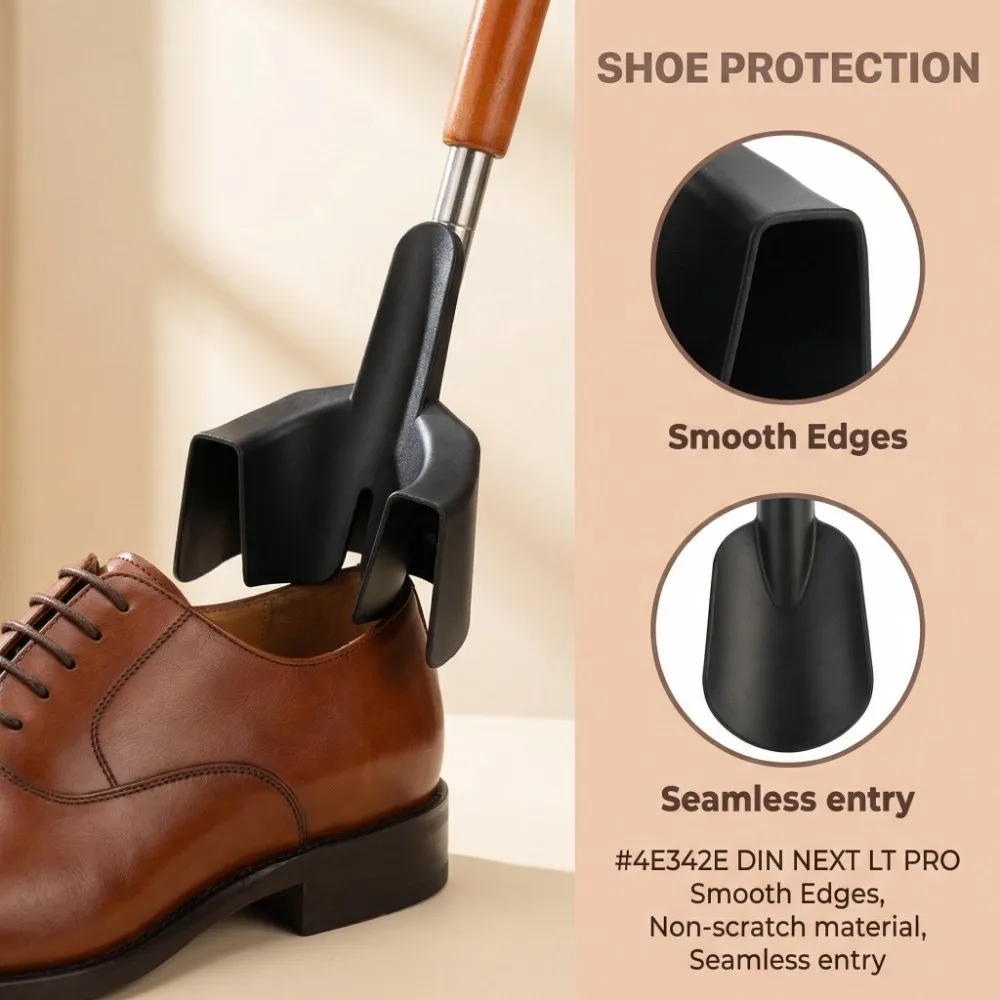 Shoe Tool Durable Shoe Horn Convenient Lightweight Shoe Wearing Helper Practical Easy To Use Shoe Assistant Pregnant