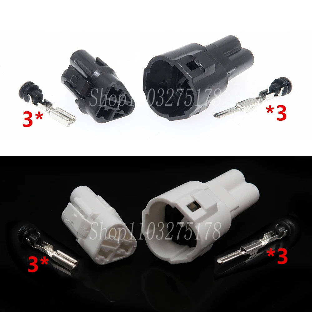 1 Set 3 Pin 6180-3241 6187-3231 MT090 Sealed Motorcycle TPS Plug Car Waterproof Male or Female Connector