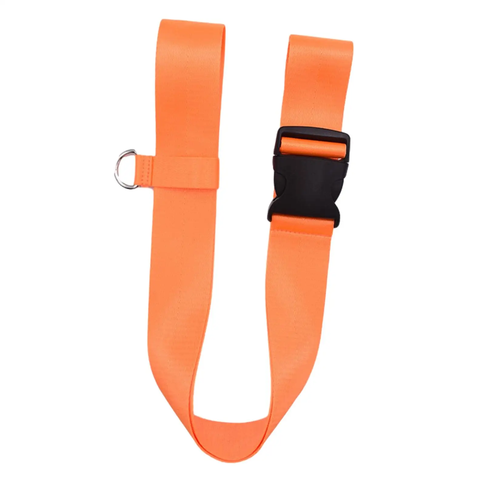 Auto Child Safety Seat Travel Belt Convert Kid Seat and Carry on Luggage into Airport Stroller Carrier Portable Fixing Belt