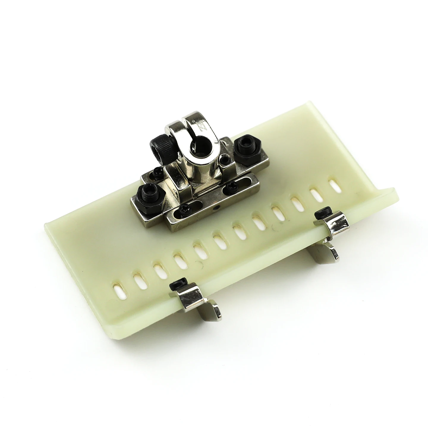 1/4-12 Needle Plastic Edge Guide Presser Foot Fit Siruba VC008 12046P JACK 8009VC,Kansai 1412P Multi-Needle Sewing Machine