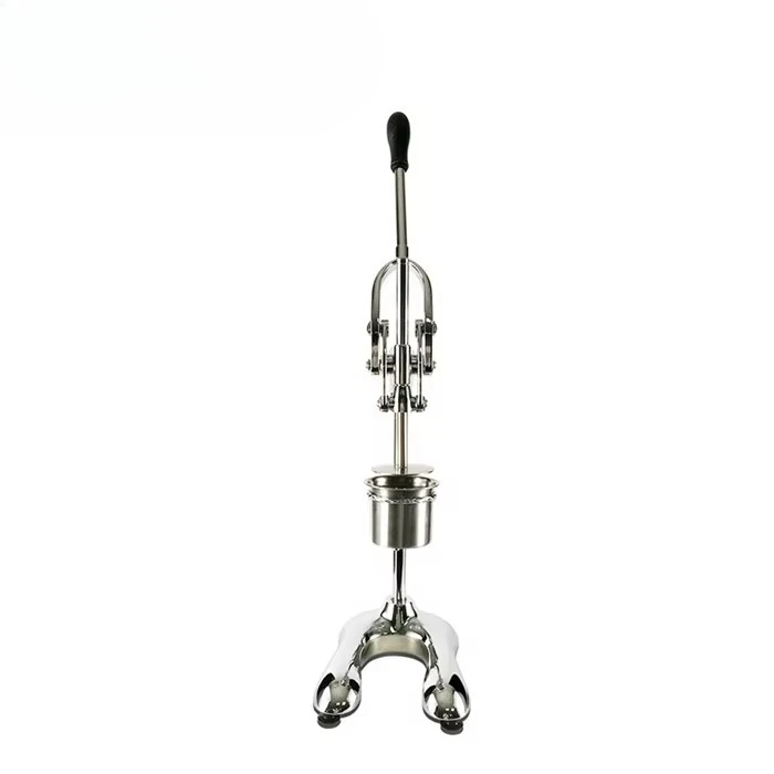 Popular Hand Press Mashed French Fried Chips Extruders Long Fries Maker/30cm Stainless Steel Potato Bar Extrusion Machine