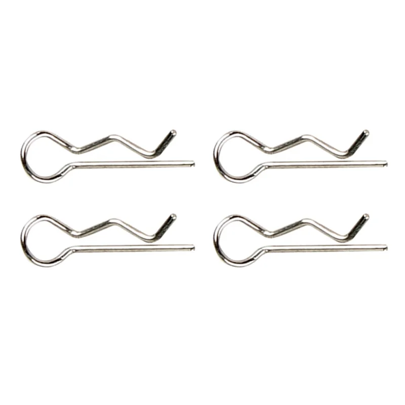 AS96-2Zestaw Gumowy Klips Mocujący Korpus Obudowy Klamra Zabezpieczająca z Otwornikiem do Obudowy dla ARRMA TRAXXAS HSP HPI 1/7 1/8 1/10