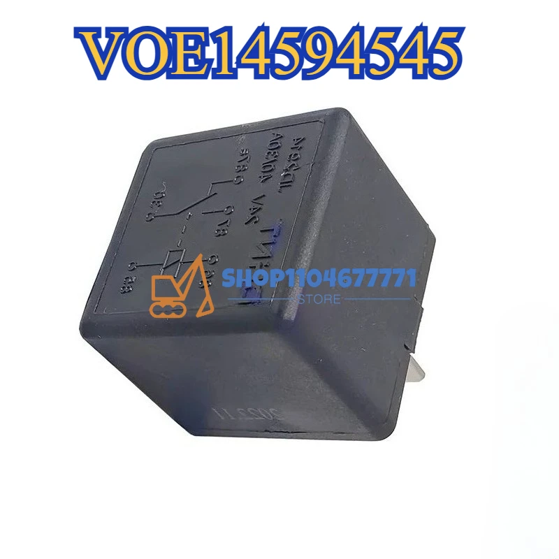 Relé VOE14594545 para EC180B, EC210B, EC240B, EC160D, EC220D, EC250D, EC300D, EC380D, EC480D, L110F, L120F, L150F, L180F, nuevo