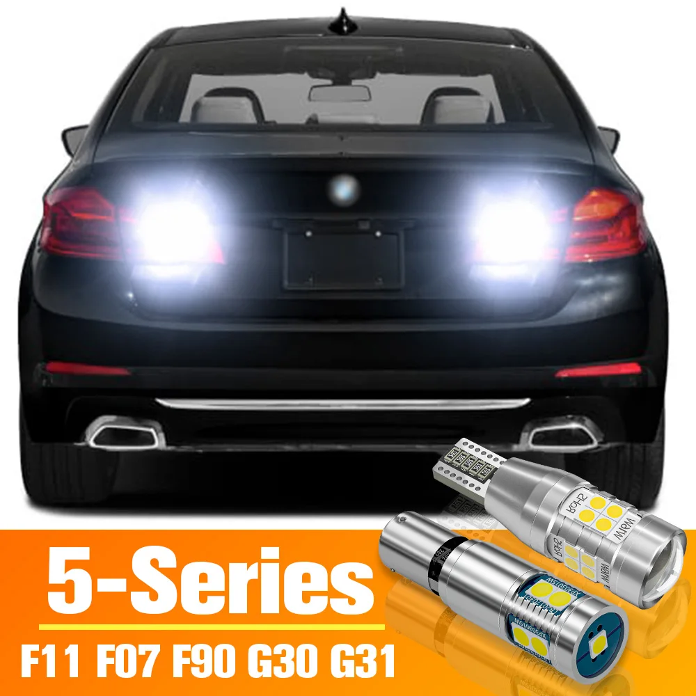 

2pcs LED Reverse Light Backup Bulb Accessories For BMW 5 Series F11 F07 G30 F90 G31 2009 2010 2011 2012 2013 2014 2015 2016 2017