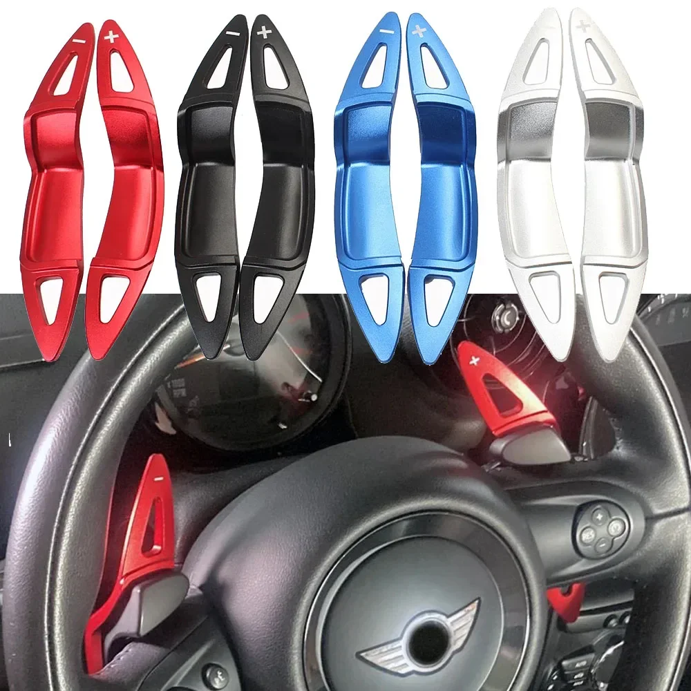 Car Styling Steering Wheel Shift Paddle Shifter Extended Cover Trim For MINI COOPER R50 R52 R53 R55 R56 R57 R58 R59 R60 R61