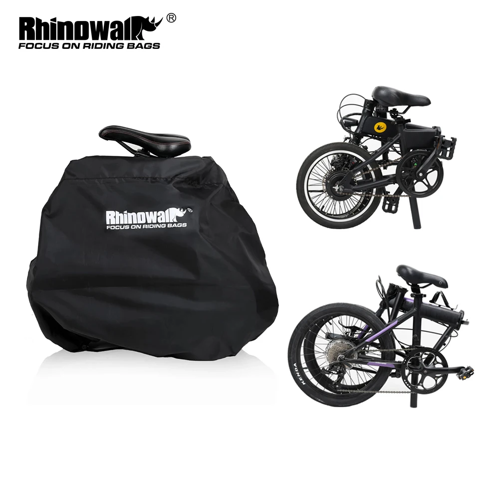 Rhinowalk 16-22 Inch Rainproof Lightweight Folding Bicycle Storage Bag Portable Bicycle Bag Bike Carry Bag Bicycle Accessories