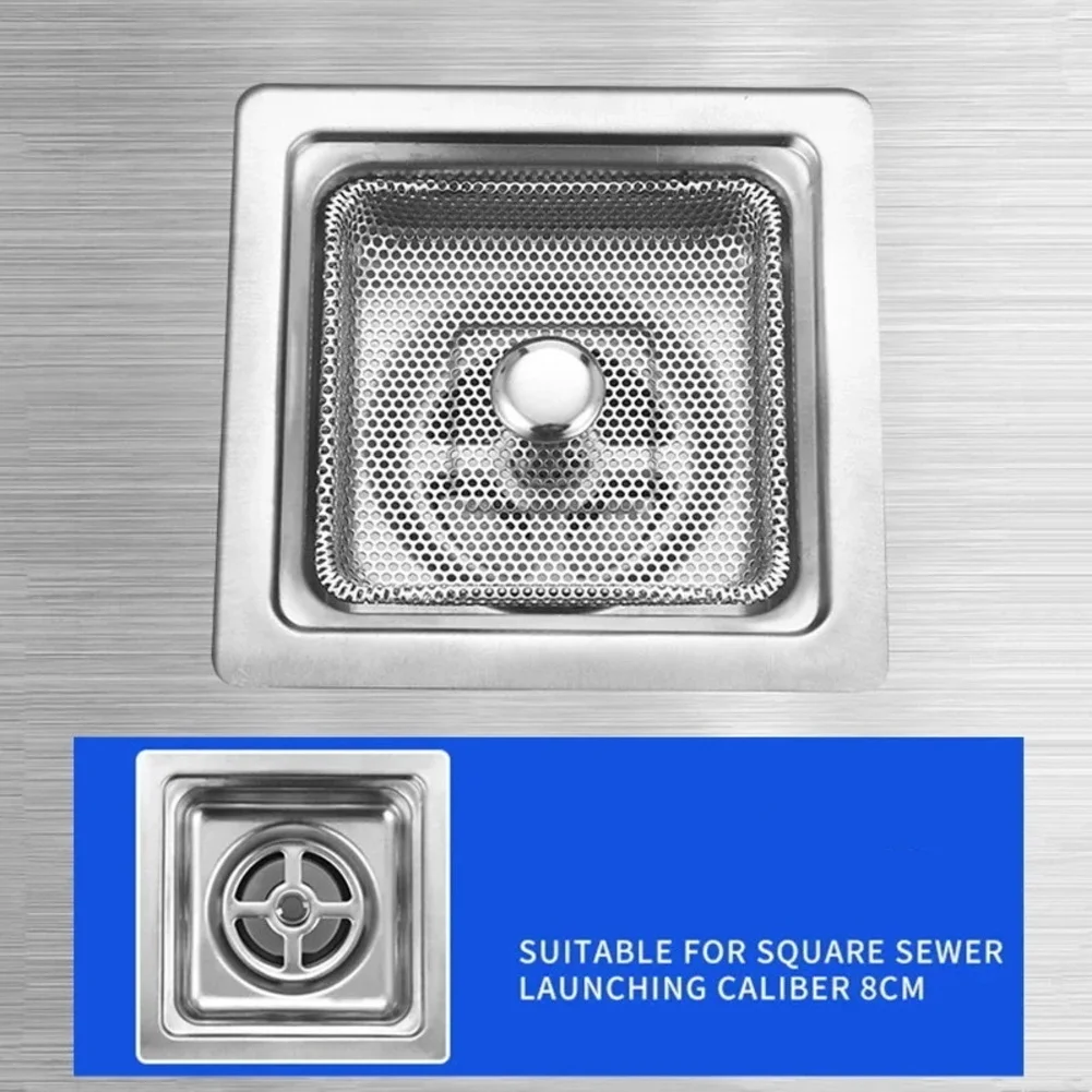 

Sink Drain Strainer Stopper Stainless Steel Rubber Kitchen Sink Filter Stopper For Kitchen Plumbing Clean Prevent Clogs