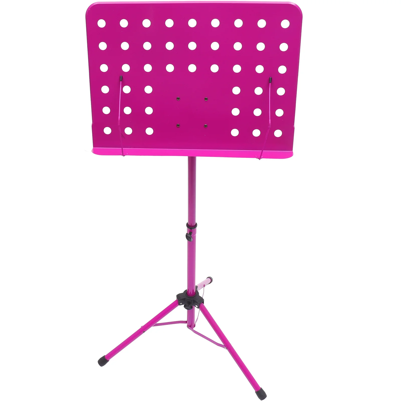 

Aluminum Alloy Foldable Music Stand Adjustable Height Telescopic Lightweight Music Tripod Stand Holder 340 Degree Rotatable