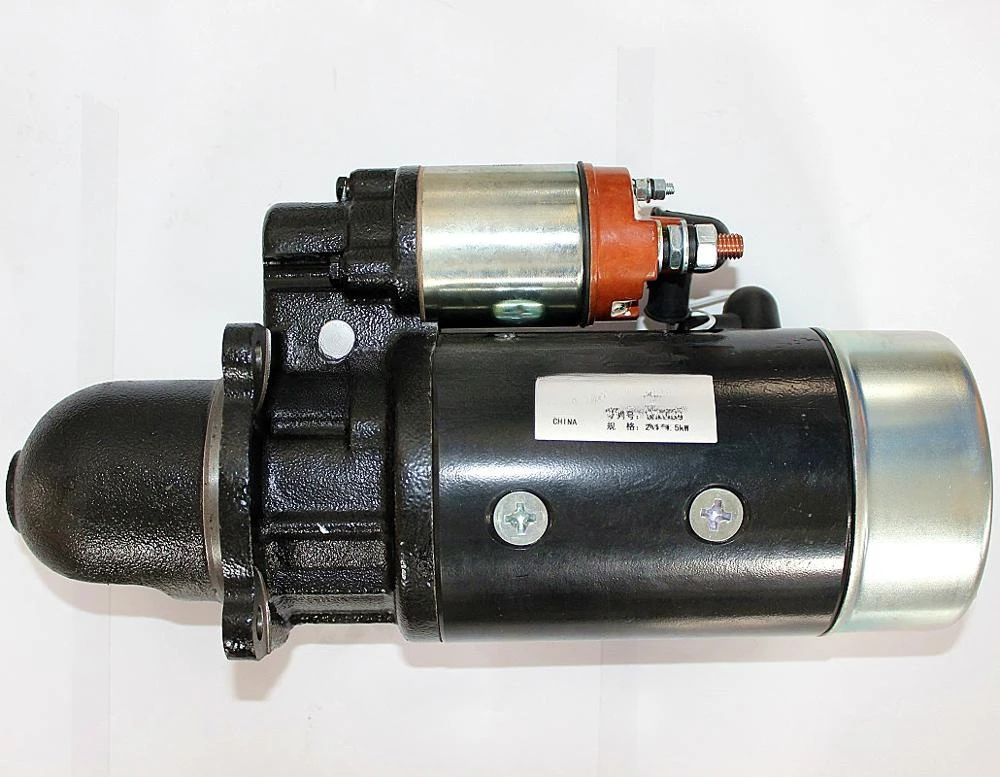 

machinery engine parts 6BT diesel engine Starter motor 24V 4.5Kw Dry 2707A Starting Motor motor starter 4935789