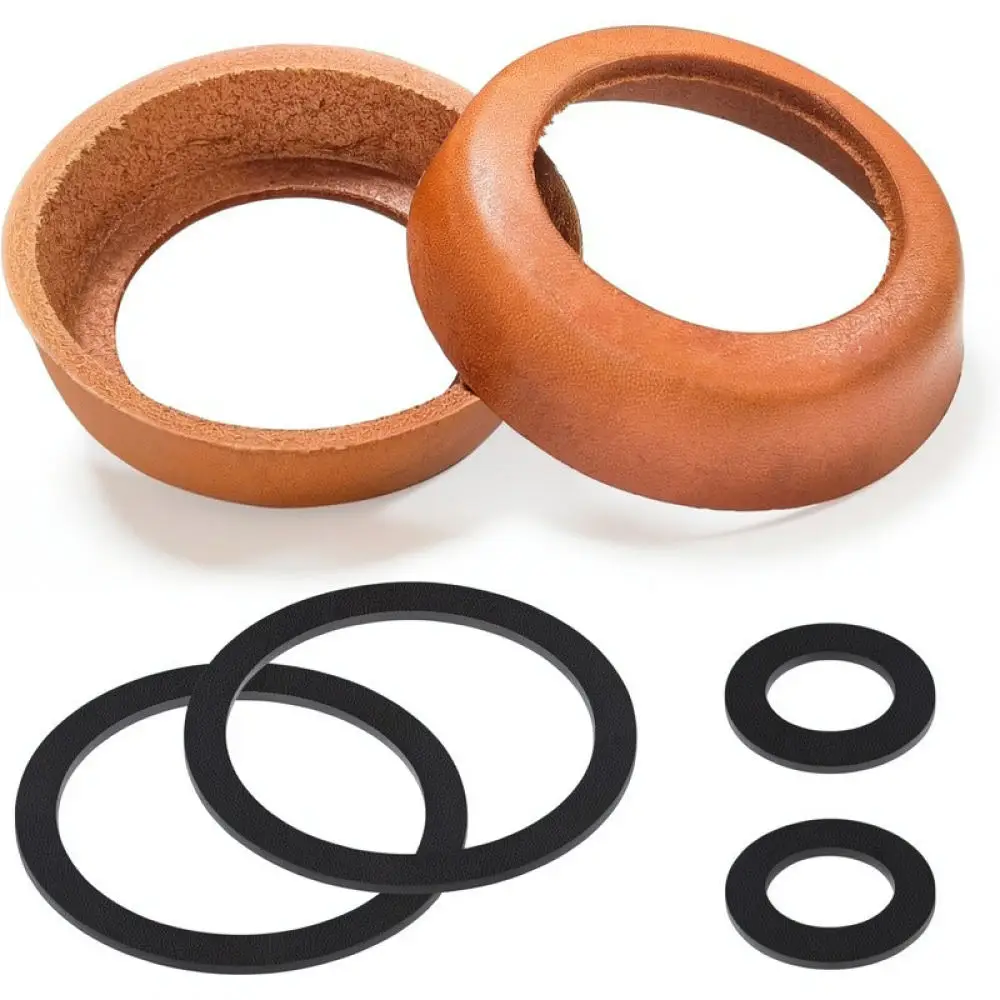 75 Type Manual Water Pump Piston Leather Cup Replacement Cast Iron Well Pump Seal Repair Maintenance Accessory