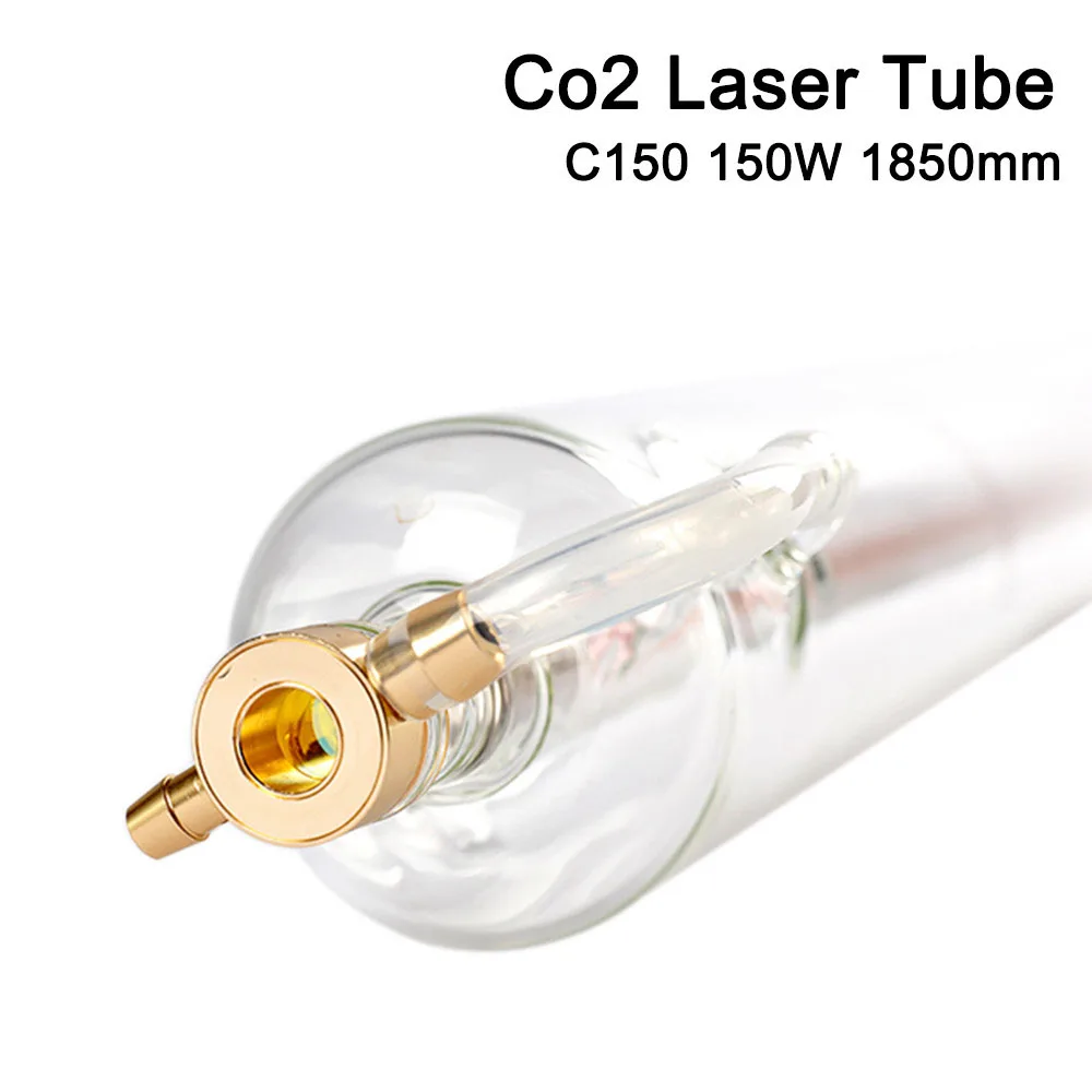 HAOJIAYISPT C150 1650MM 130W Co2 Tabung Laser untuk CO2 Mesin Pemotong Ukiran Laser