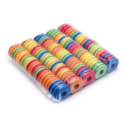100PCS Fishing Diameter 41mm 100PCS Carp Rig Winders Pulleys Thread Line Leader Winding Foam Spooler Plate Board