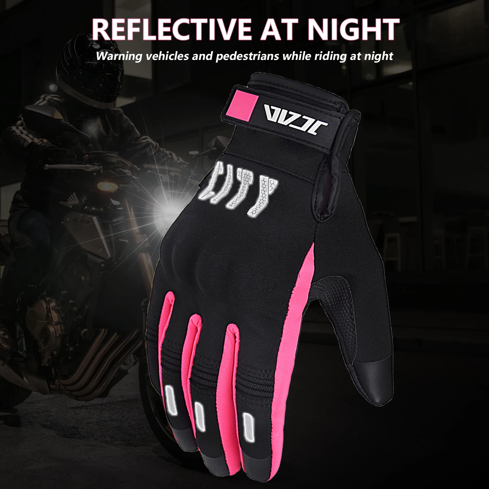 City Riding Motorcycle Gloves Spring Autumn Windproof Waterproof Motorbike Racing Gloves Men Women Touch Screen Moto Biker Glove