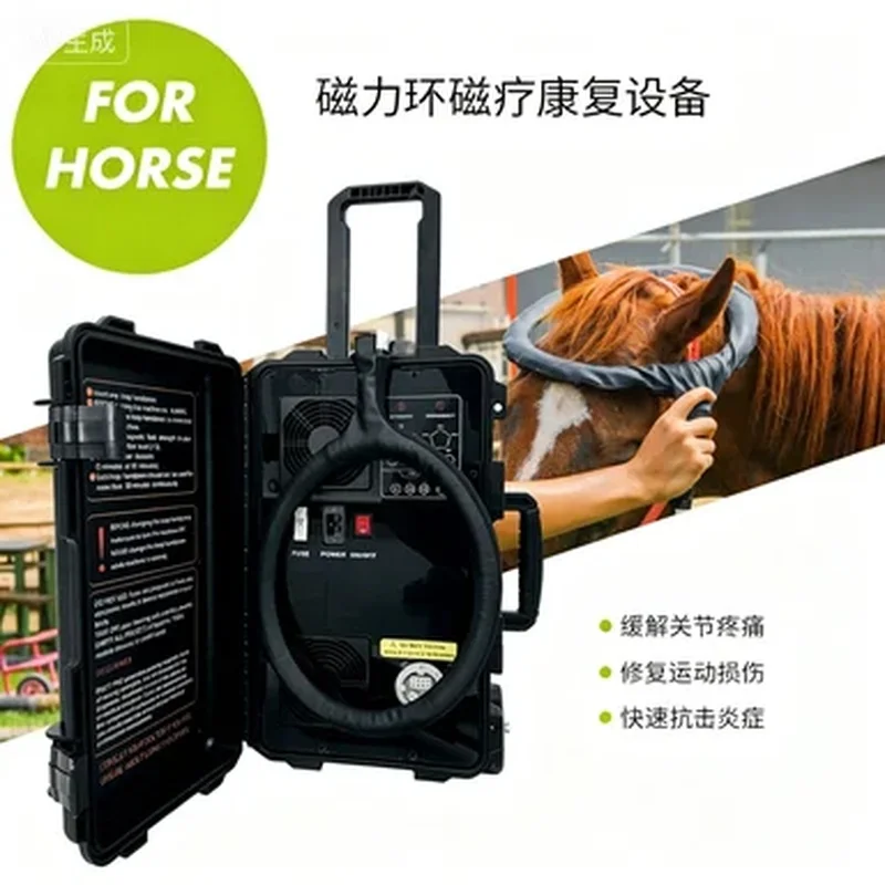 Portable Magnetic Ring Rehabilitation Therapy Device for Joint Pain Relief, PEMF Magnetic Therapy
