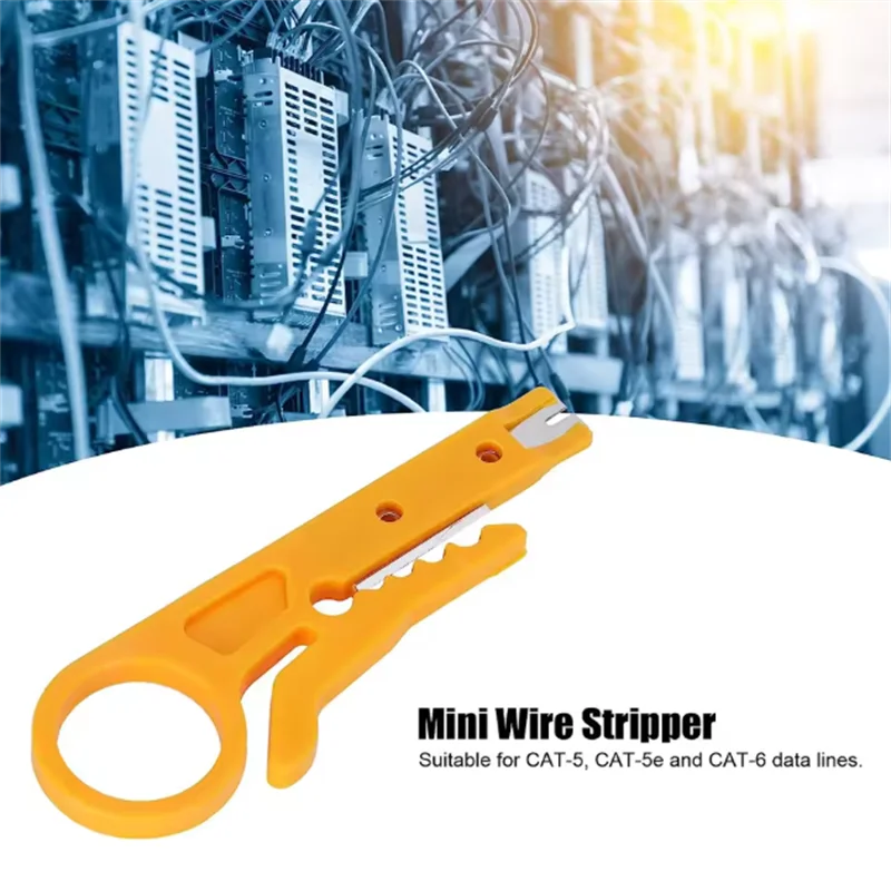 2PC Wire Stripper Knife Crimper Pliers Crimping Tool Cable Stripping Wire Cutter Multi Tools Cut Line Multifunctional Hand Tools