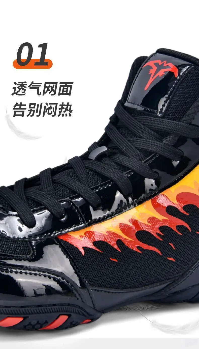 

2025 New Arrival Hot-Selling Summer Power Wrestling Shoes Professional Fitness Boxing Shoes Wrestling Shoes Excellent