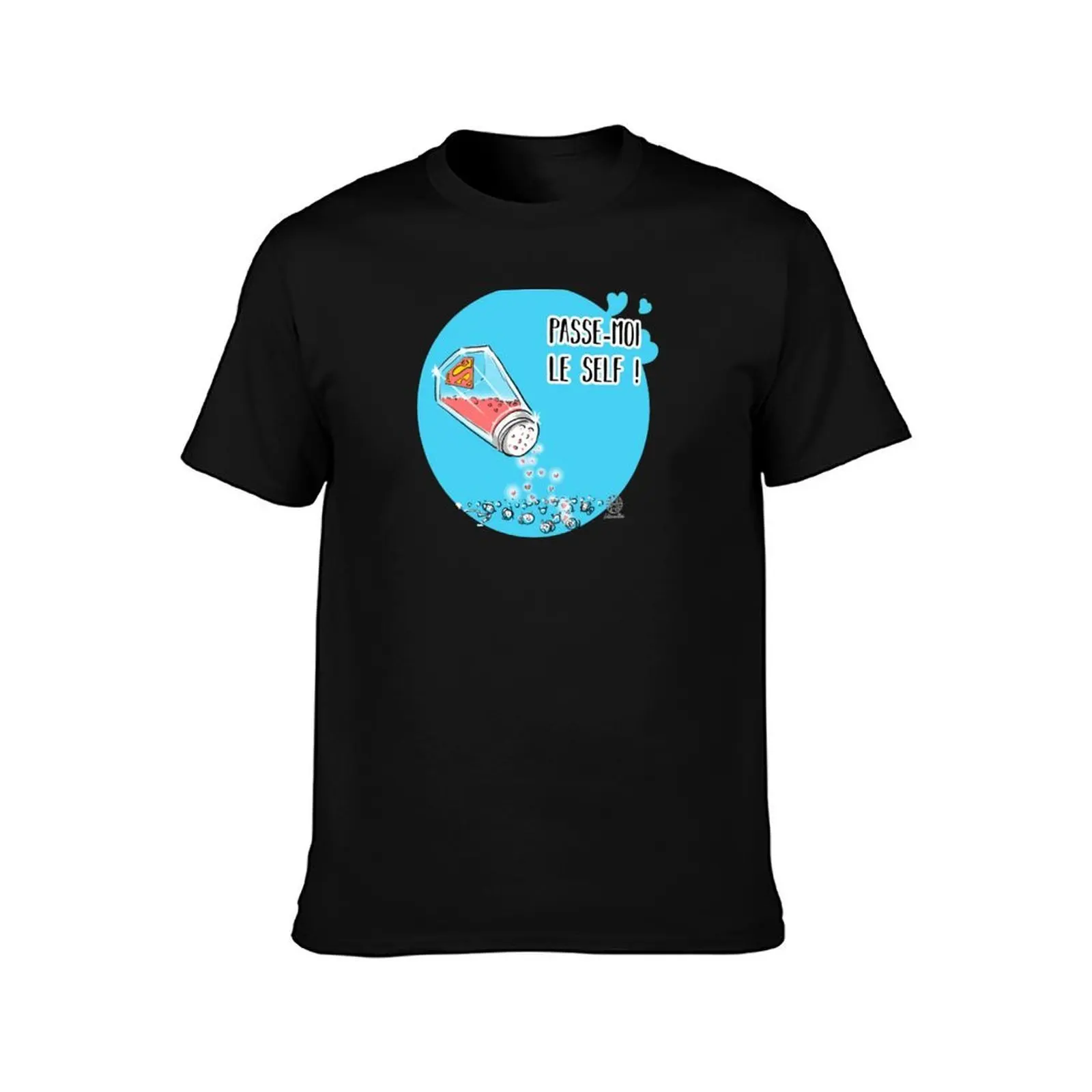 Pass me the SELF! T-Shirt, Summer Casual Cotton Tee, Oversized Streetwear Tops, Vintage Graphic Print, Loose Fit Short Sleeve