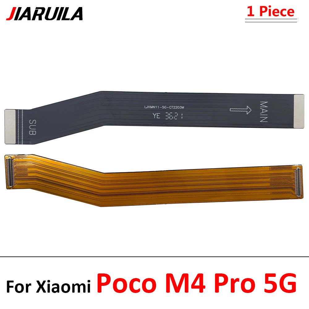 Imagem -04 - Placa-mãe Fpc Conector da Placa Principal Cabo Flexível para Xiaomi Poco f1 f2 f3 f4 f5 gt x3 x4 x5 x6 m4 Pro 4g 5g Lote 50 Pcs Novo