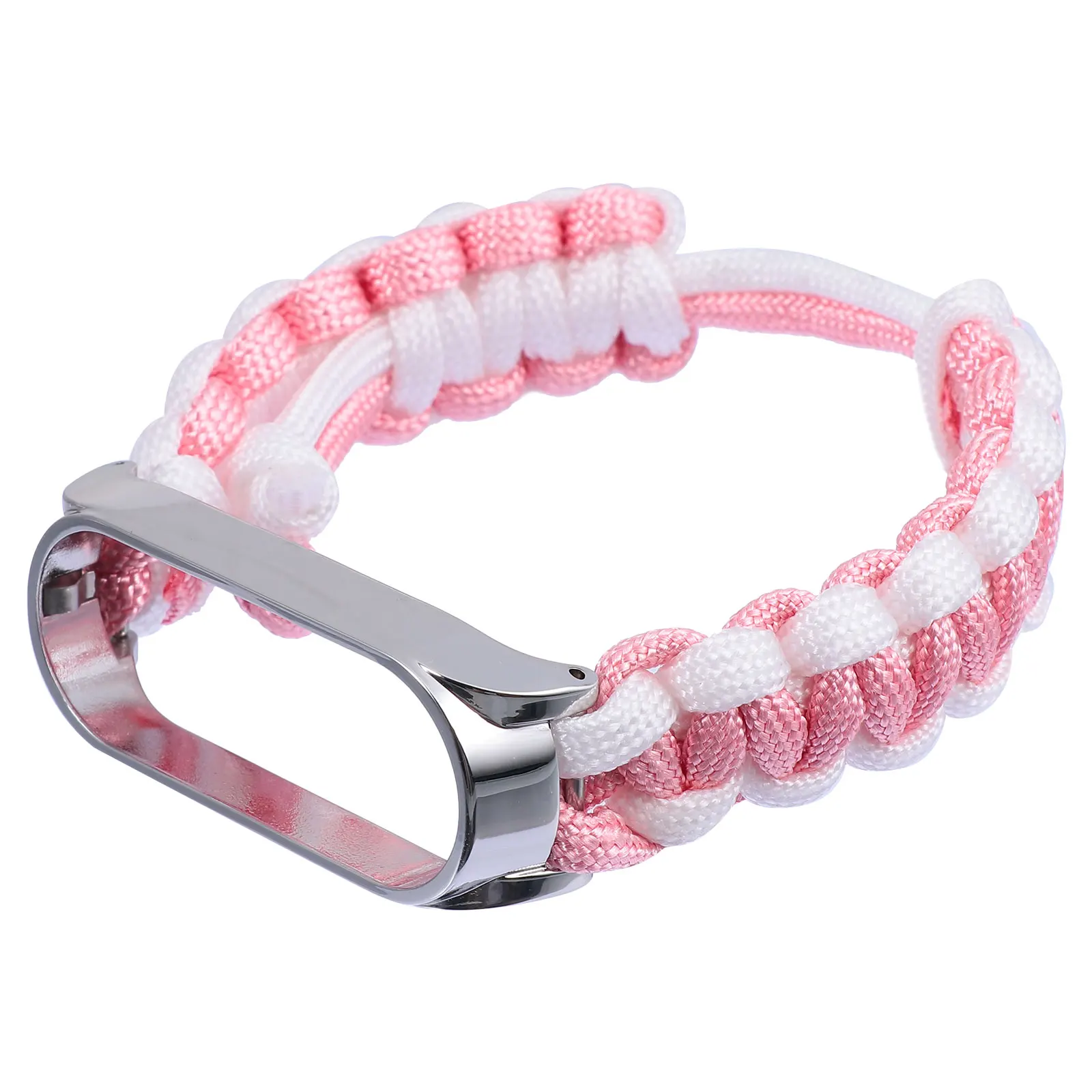 

Zinc Alloy Weaving Wristb Sports Bracelet Straps Watch Replacement Adjustable Length Suitable for Casual Business Formal Wear
