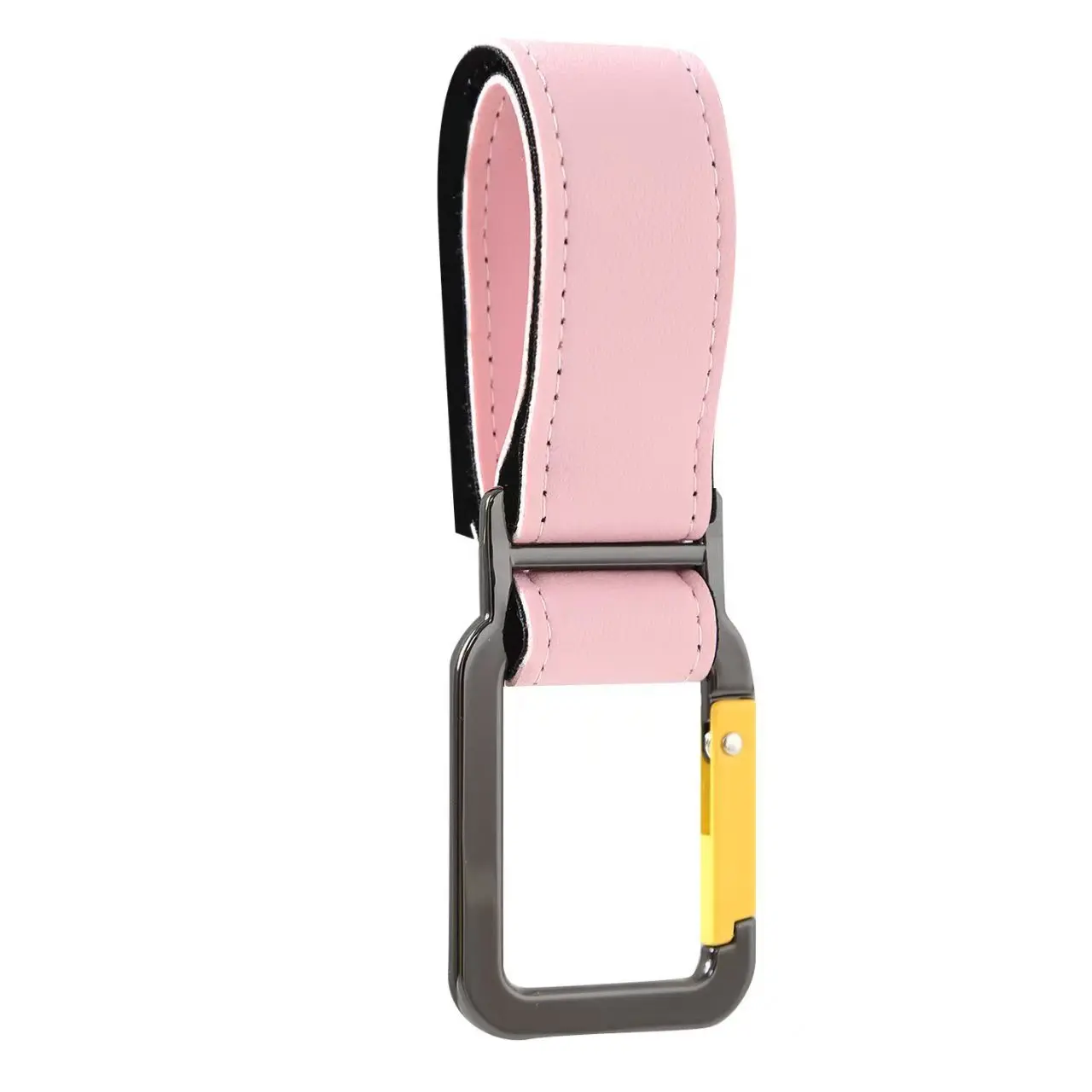 Baby-Kinderwagenhaken aus PU-Leder, Verstellbare Kinderwagenhaken, Trolley-Organizer, Wickeltaschenhalter, Kinder-Reise-Kinderwagen-Zubehör – Detail 7