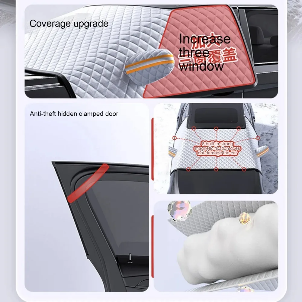 Upgrade Auto Front Windschutz scheibe Abdeckung Auto Sonnenschutz Schneedecke Auto Windschutz scheibe Eis Frost Sonnenschutz wasserdicht
