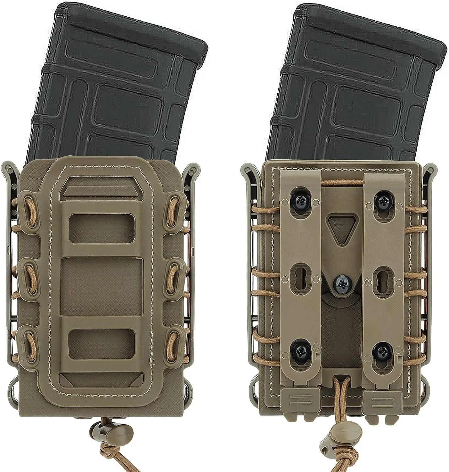 Tactical 5.56/7.62mm Rifle Magazine Pouch Airsoft Shooting Hunting Universal Fast Mag Carrier for AK AR M4 MOLLE Accessories