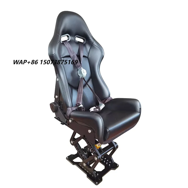 Luxury Boat Suspension Seat Comfortable Deluxe Passenger Shock Mitigation Seat Pedestal for Yacht
