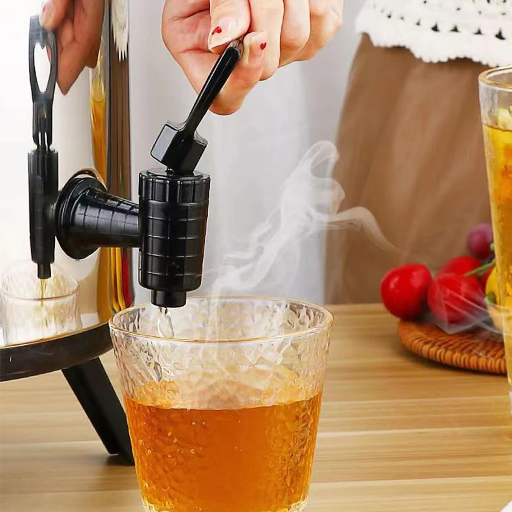 

Изолированный диспенсер для напитков из нержавеющей стали, двухслойный контейнер 6 л/8 л с краном для теплоизоляции, чая с молоком, сока, пива