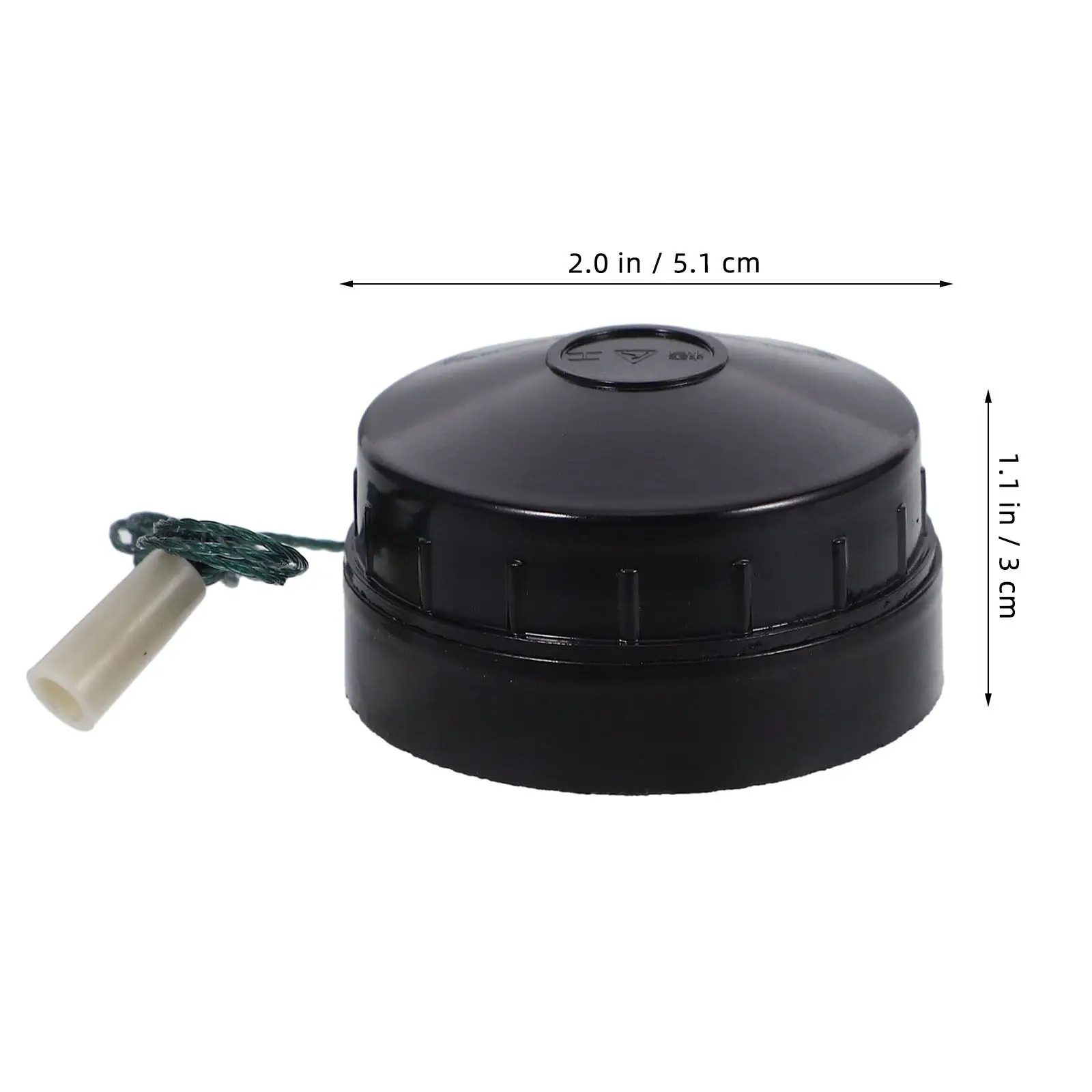 Bedside Switch Compact Design Single Control Easy Installation Convenient Inline Switch for Lamp Cord Pull Chain Light