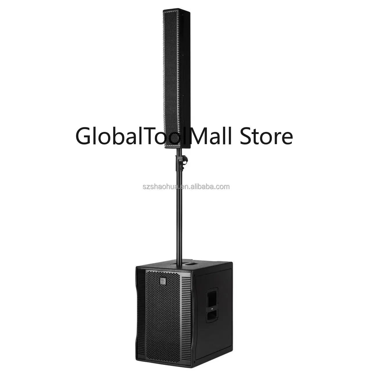 EVOX 12 Powered Column Speaker 8* 4 Inch DJ Sound System Active Two-way Array 1400W Speakers Pro Audio Column Speakers