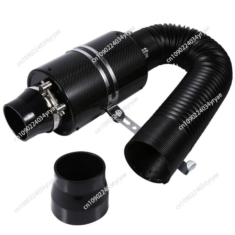 Auto parts, intake bellows set, automotive air filter set, intake modified high-flow carbon fiber bellows