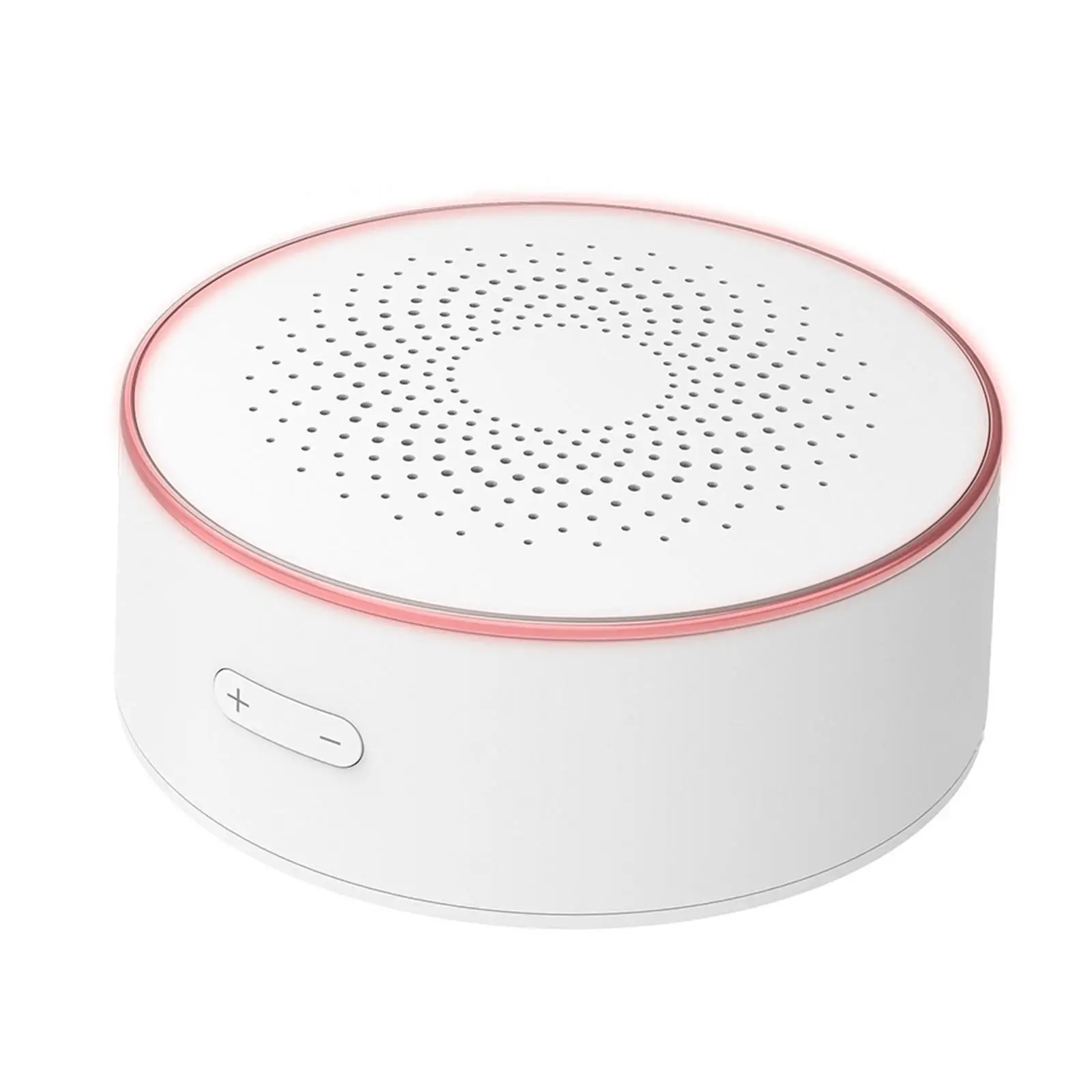 WiFi Smart Siren Plug-EU for Tuya White Big Sounds 2.4GH Flash Horn Alarm Burglar Alarm Panic Alarm Garages Basements Porch