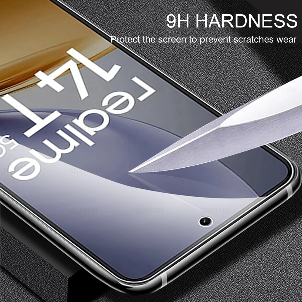 4 قطعة ل Realme 14T Realme14 T 14x 5G شاشة الزجاج المقسى حامي ل Realme 14 T X Realme14T Realme14x T14 فيلم الزجاج الشفاف