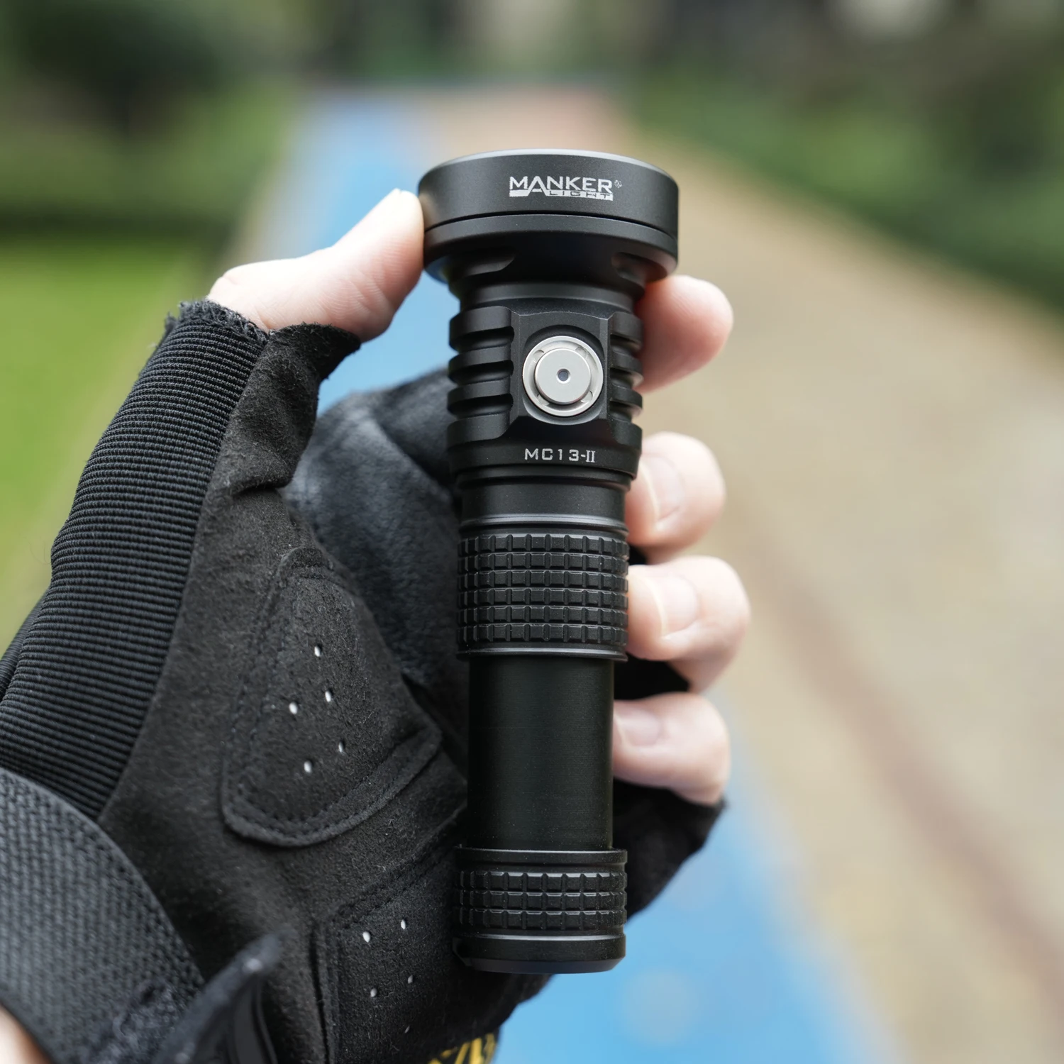Mankerlight MC13 II 2000 Lumens Combo of 18350 and 18650 Pocket EDC Thrower Flashlight Type-C USB Rechargeable LED Flashlight