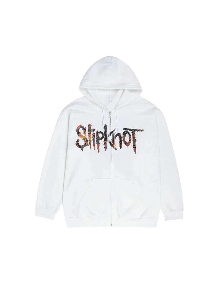 

k Band Loose Fit Zipper Hoodie Retro Print Youth Faion Autumn Winter Coat for Men And Women HDNJ PUNK Anti-Wrinkle Wear ...