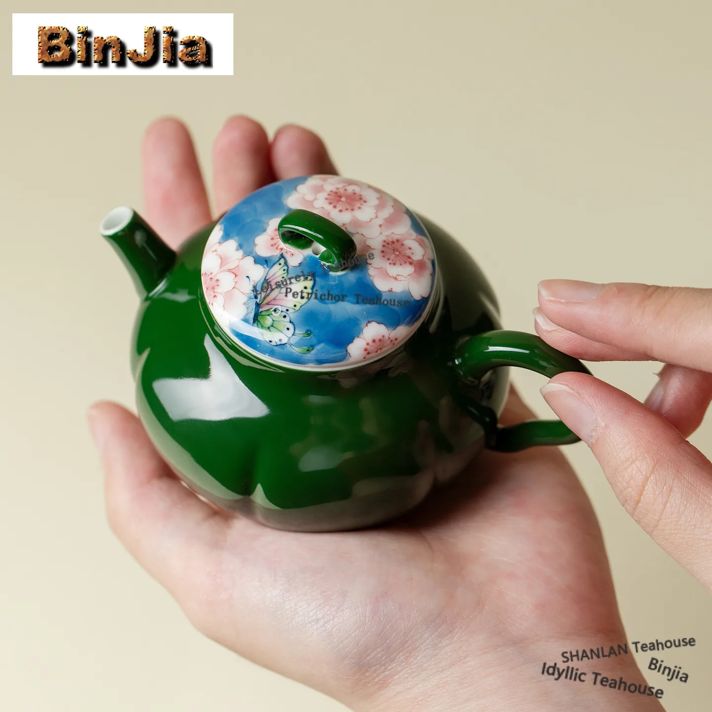 

110 мл ручная роспись бабочка чайник элегантный чайник для заварки домашний чайник для замачивания чая с шариковым отверстием аксессуары для кафе ремесло