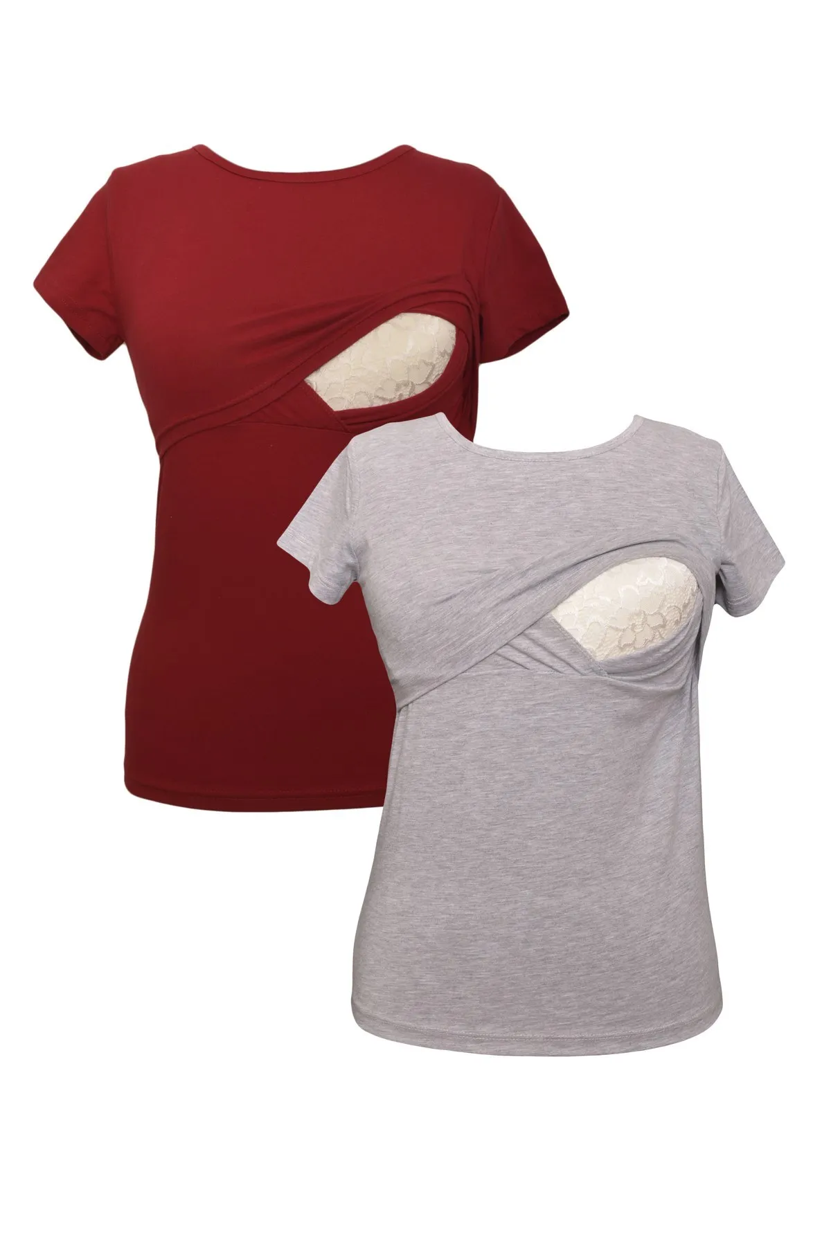 LuvmaBelly MYRA2502 _ 2503 Breastfeeding tshirt set