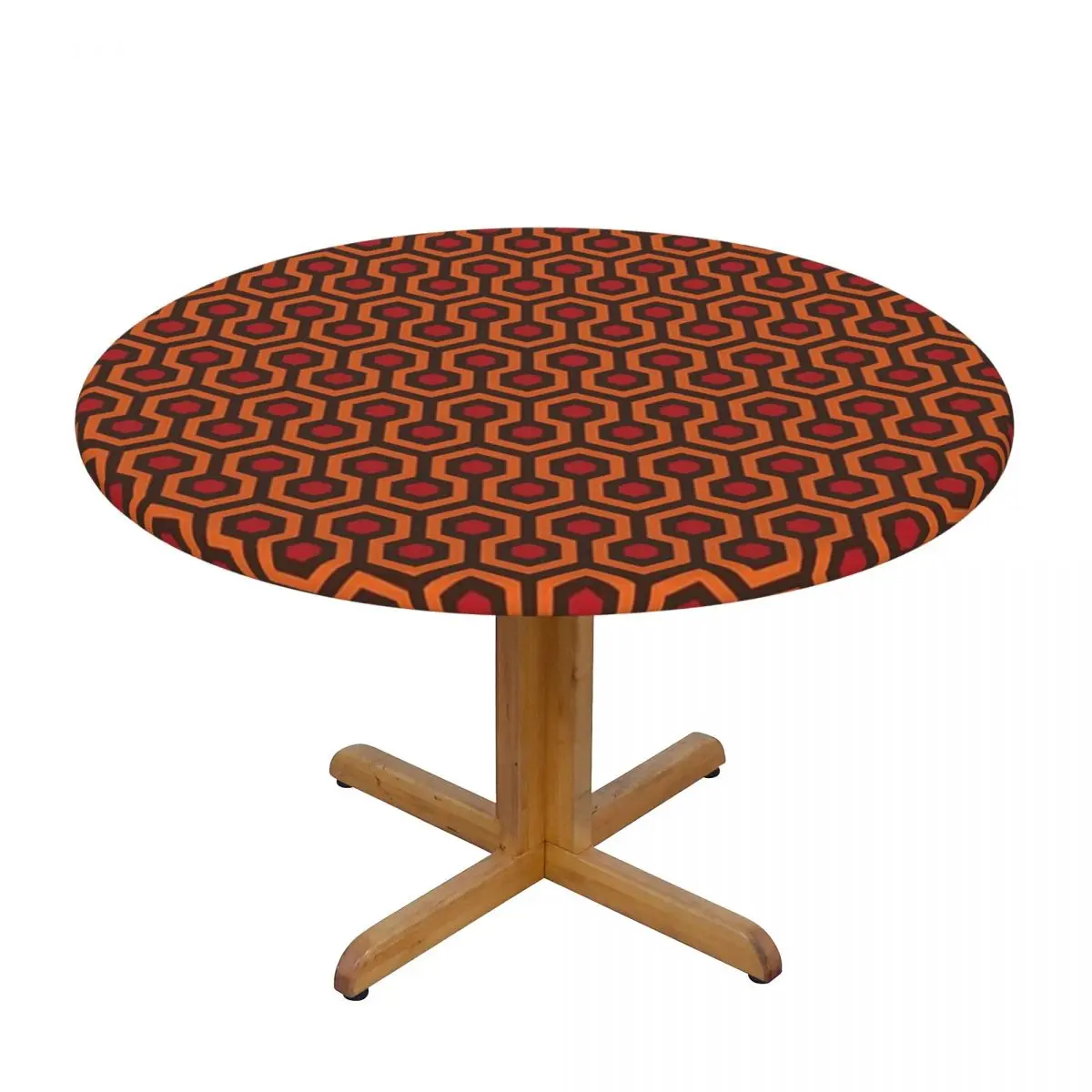 The Overlook Hotel Carpet Waterproof Round Tablecloth Oilproof Table Cloth for Kitchen Events Dining Table Cover